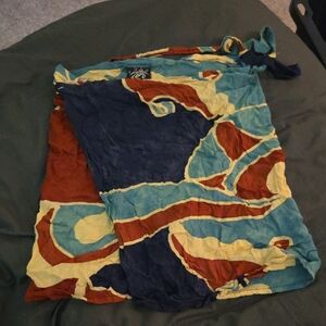 Colorful Abstract Mini Skirt